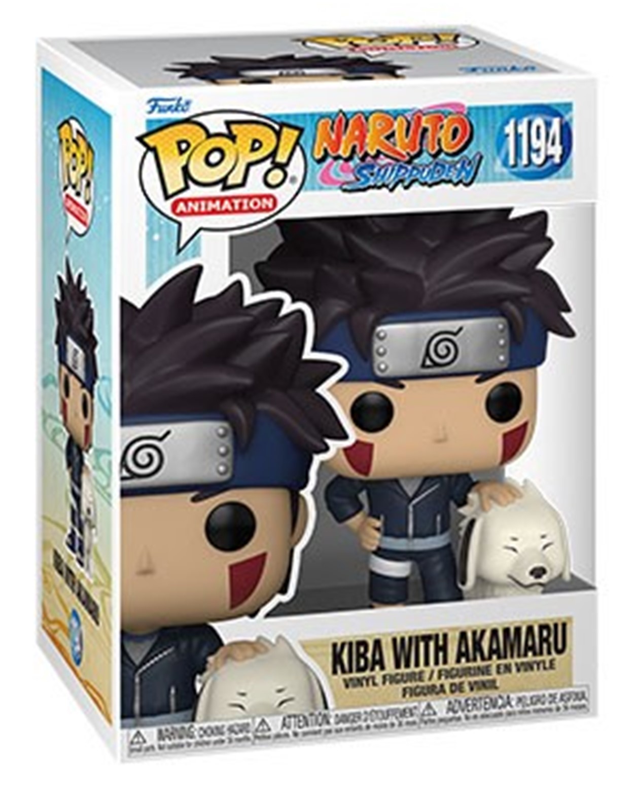 Pop! Naruto 1194 : Kiba w/ Akamaru
